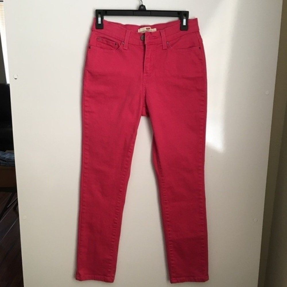Levis 512 pink jeans